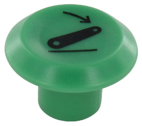 Symbol przełącznika, dolnego układu zawieszenia, okrągły, zielony 11346320PN - Intertraktor