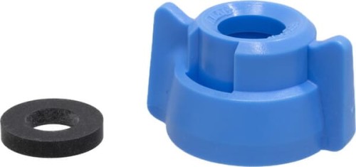 Pokrywka dyszy, bagnet, FJ, niebieski, z uszczelką, 25 szt., Arag 40290804P025 - Intertraktor