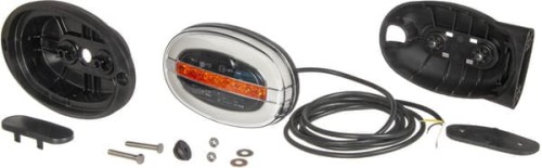 Lampa przednia zespolona LED, owalna, 12-24V 136.4x91x40 mm Kramp LA80034 - Intertraktor