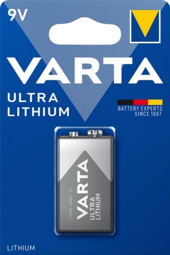 Bateria litowa E 6LR61 9V Varta, 1 szt. VT6122 - Intertraktor