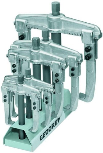Puller set with display stand 1.06/1-1.06/3 106STGED - Intertraktor