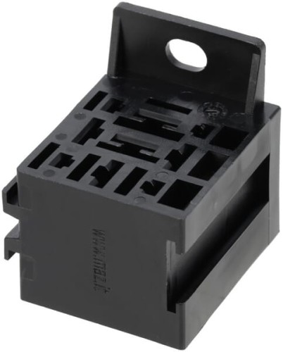 Gniazdo miniprzekaźnika z uchwytem, 5x6.3 mm + 4x2.8 mm RL990450 - Intertraktor