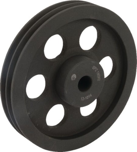 Koło pasowe klinowe Z lub SPZ 2 rowki średnica 204 mm Kramp 200Z2 - Intertraktor