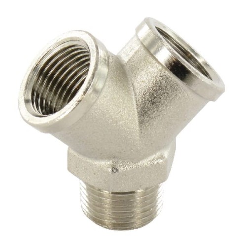 Złączka Y 3/8" 1x AG 2xg.w. YA17 - Intertraktor