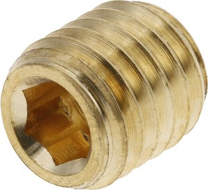 Śruba dławiąca SSM M10 ø 2.5 mm mosieżna SSM101225BR
