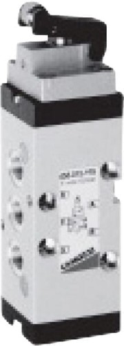 Zawór 5/2-drożny, z dźwignią rolkową 458015195 - Intertraktor