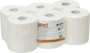 Ręcznik papierowy, biały w rolce, 21 cm x 275 m, 1 warstwowy, gopart CP11102