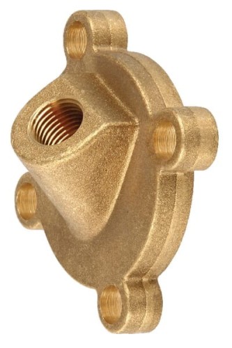 Przyłącze manometru 1/4" BSP mosiężne 463011H130 - Intertraktor