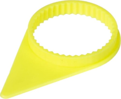 Wskaźnik ustawienia nakrętki koła z nakładką Dustite 33 mm, żółty, Rema Tip Top 5612533GL - Intertraktor