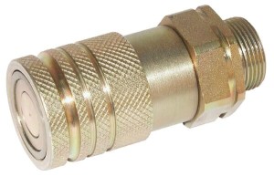 Szybkozłącze płaskie SKV-M gniazdo 3/8" gwint zewnętrzny M22x1.5 15L SKVF10L22