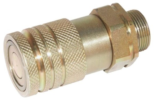 Szybkozłącze płaskie SKV-M gniazdo 3/8" gwint zewnętrzny M22x1.5 15L SKVF10L22 - Intertraktor