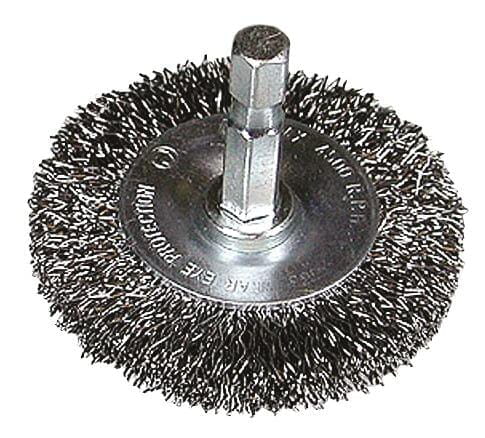 Szczotka stalowa trzpieniowa, 50 mm 6-kt. 1/4" 751319 - Intertraktor