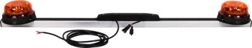 Belka dachowa 136 cm z 2 lampami błyskowymi LED PEGASUS 2090L2B136 - Intertraktor