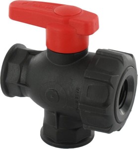 Zawór kulowy 1/2" 3-drożny 45521112
