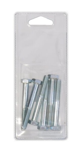 Śruba pół gwint M8x60 mm kl.8.8 ocynk 6 szt. KR931860P006 - Intertraktor