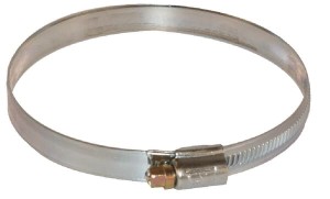 Opaska ślimakowa HC 9 mm V2A Kramp, 70-90 mm HC97090RVS