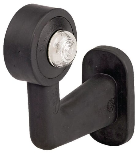 Lampa obrysowa LED, prawa, 12/24V biała, przykręcana Waś 1400699112 - Intertraktor