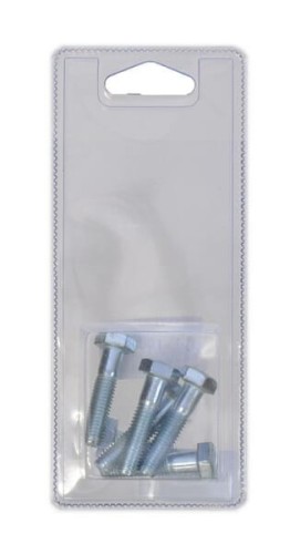 Śruba pół gwint M8x35 mm kl.8.8 ocynk 6 szt. KR931835P006 - Intertraktor