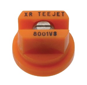 Rozpylacz płaskostrumieniowy XR 80° 01 pomarańczowy ze stali szlachetnej TeeJet XR8001VS