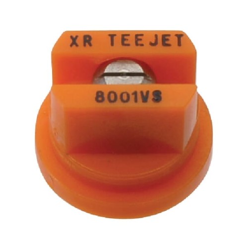 Rozpylacz płaskostrumieniowy XR 80° 01 pomarańczowy ze stali szlachetnej TeeJet XR8001VS - Intertraktor