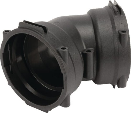 Złącze kolankowe 45° ze złączem widełkowym mufa/mufa T7 129377 - Intertraktor