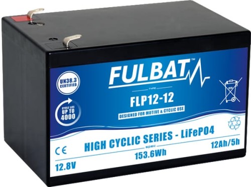 Akumulator LITOWY 12V 12Ah FLP1212 - Intertraktor