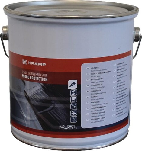 Impregnat do drewna żelowy Kramp, jasnozielony 2,5 l 017126672258KR - Intertraktor