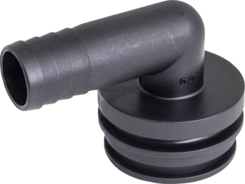 Złącze widełkowe, męskie 90° AF5, przyłącze węża 20 mm 8420503 - Intertraktor
