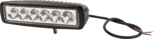 Lampa robocza LED, prostokątna, 18W 1440 lm 10/30V światło skupione 6 LED gopart LA15026 - Intertraktor