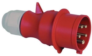 Wtyczka przenośna CEE 16A 5P 400V B021260