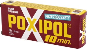 Klej Poxipol przezroczysty, 70 ml 1032620013