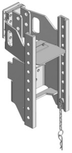 Korpus zaczepu 200mm S25 00256033A16