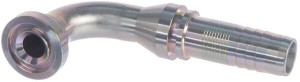 Końcówka węża SFS-NS z kołnierzem 90° 6000, DN25 41.3 mm SFSNS251290