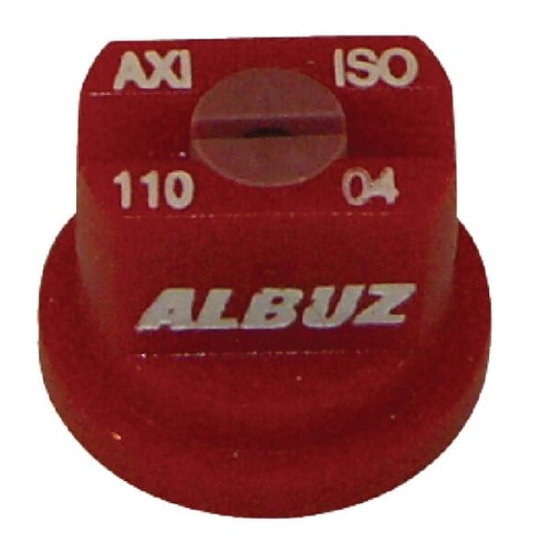 Rozpylacz płaskostrumieniowy AXI 110° 04 czerwony ceramiczny Albuz AXI11004 - Intertraktor