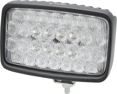 Lampa robocza LED, prostokątna 90W 6000lm 10/30V z wtyczką Deutsch, światło rozproszone 30 LED Kramp LA104211 - Intertraktor