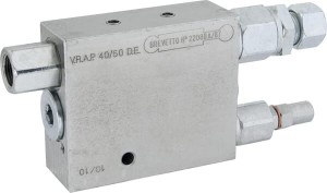 Zawór do pługów obracalnych VRAP DE, tłok 40-60 mm C056V0282
