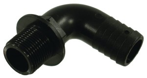 Przyłącze węża 90° gwint zew. Arag, 25 mm 3/4" 1132325
