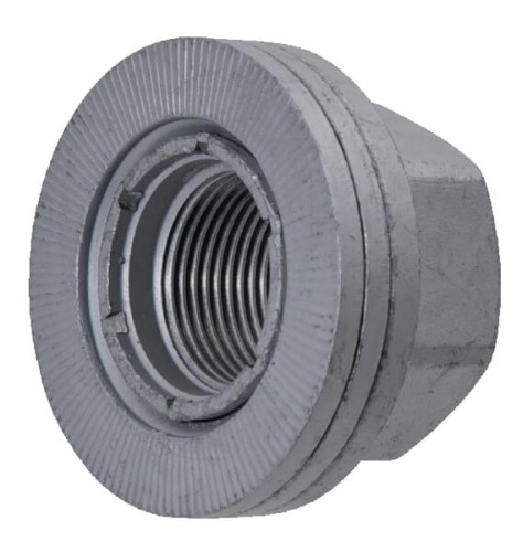 Nakrętka śruby koła stalowa ocynk kl. 10 M22x1.50 Nord-Lock NLWN2215DP - Intertraktor