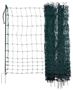 Siatka dla drobiu 122 cm 50 m SP zielona 292410
