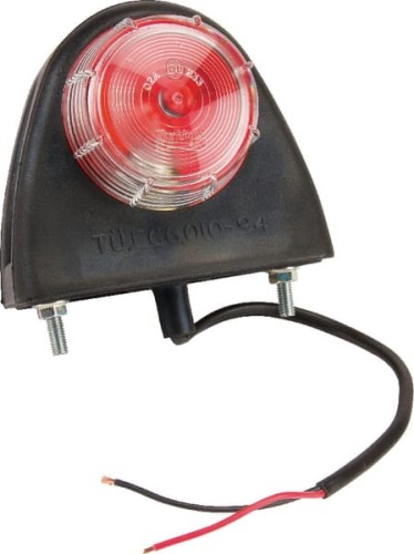 Lampa obrysowa 12V biała przykręcana Britax 42810412V - Intertraktor