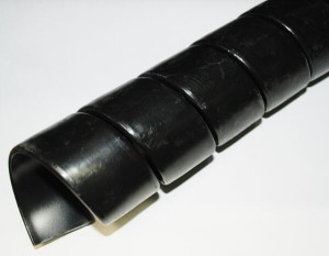 Osłona spiralna węża typ KBV czarna Safeplast, 55-67 mm KBV55Z