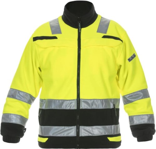 Kurtka polarowa, żółty-czarny, rozmiar M, Trendy High Visible Line, Hydrowear 04026026FM - Intertraktor