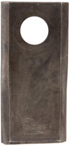 Nożyk kosiarki rotacyjnej lewy 105x48x4.3 mm otwór Ø 20 mm okrągły pasuje do Kuhn 25 szt. K6801410KR