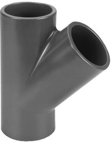 Trójnik Y PCW-U 63x63x63 mm 7063124 - Intertraktor