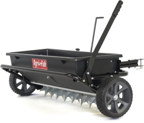 Rozsiewacz skrzyniowy z wertykulatorem zaczepiany 42" 100 l  450543 - Intertraktor