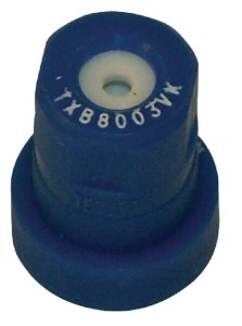 Rozpylacz wirowy o pustym stożku TXB 80° 03 niebieski ceramiczny TeeJet TXB8003VK
