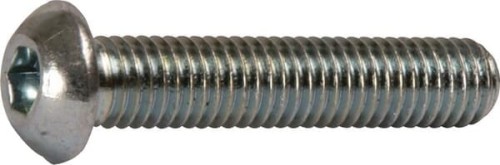 Wkręt grzybkowy M5x30 mm kl. 10.9 ocynk ISO7380530109 - Intertraktor