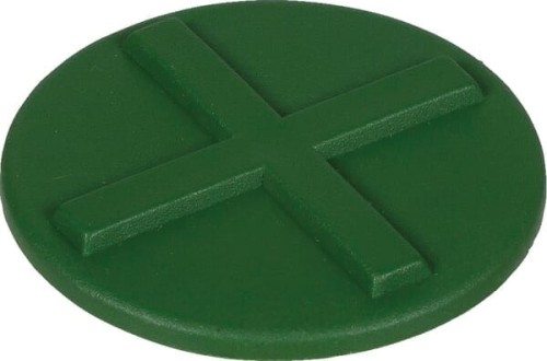Klips znakujący pokrywy szybkozłącza, zielony (+) SKV9FCLPLUSGREEN - Intertraktor