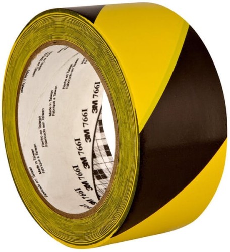 Taśma ostrzegawcza 766 czarno/żółta 50mm x 33m 3M™ 7100260599 - Intertraktor