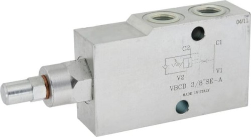 Zawór zwrotno-hamujący VBCD SE A, G3/8" C056V0392 - Intertraktor